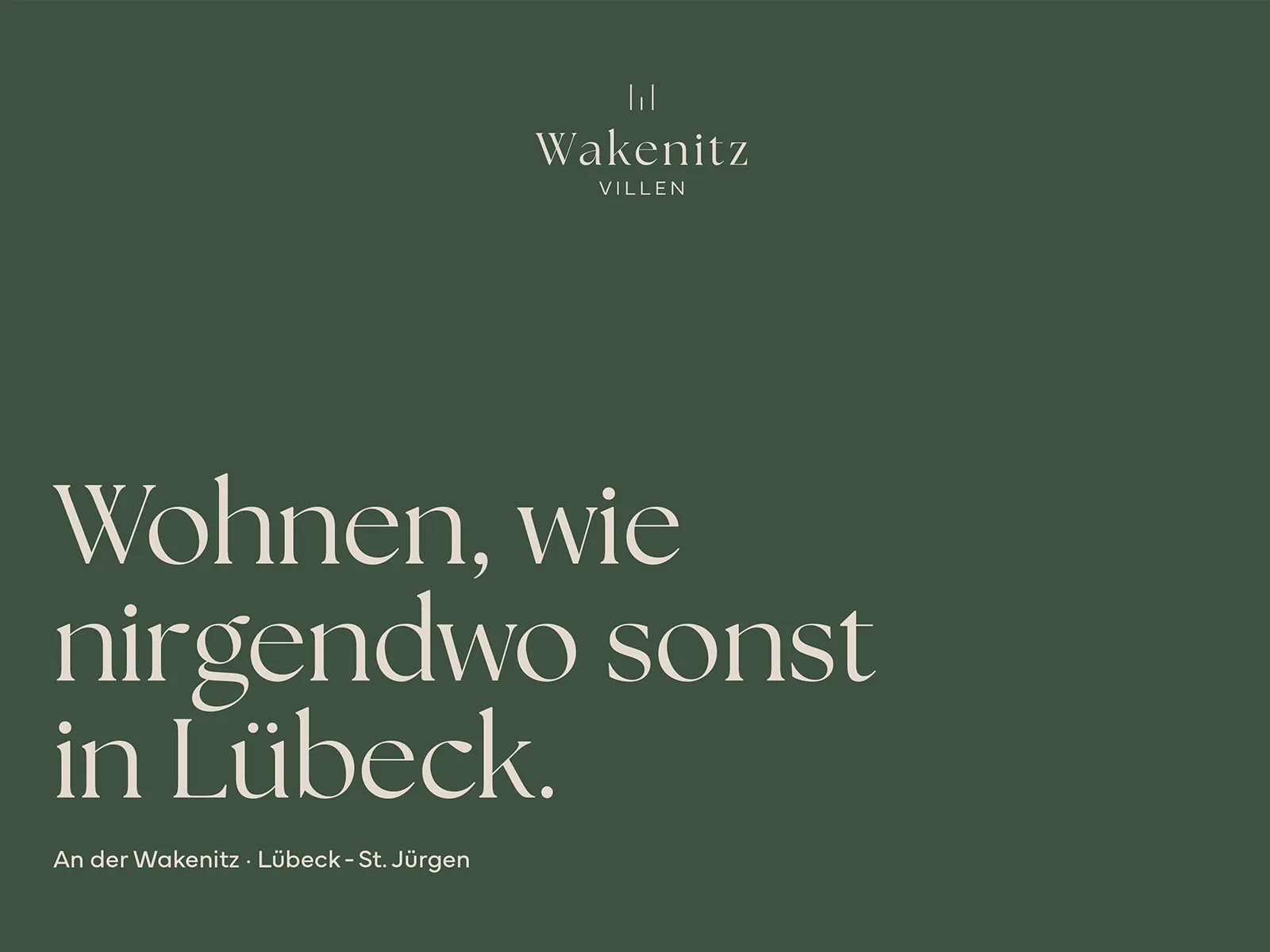 12 exklusive Eigentumswohnungen – Architekturvisualisierung, Lübeck, Sankt Jürgen