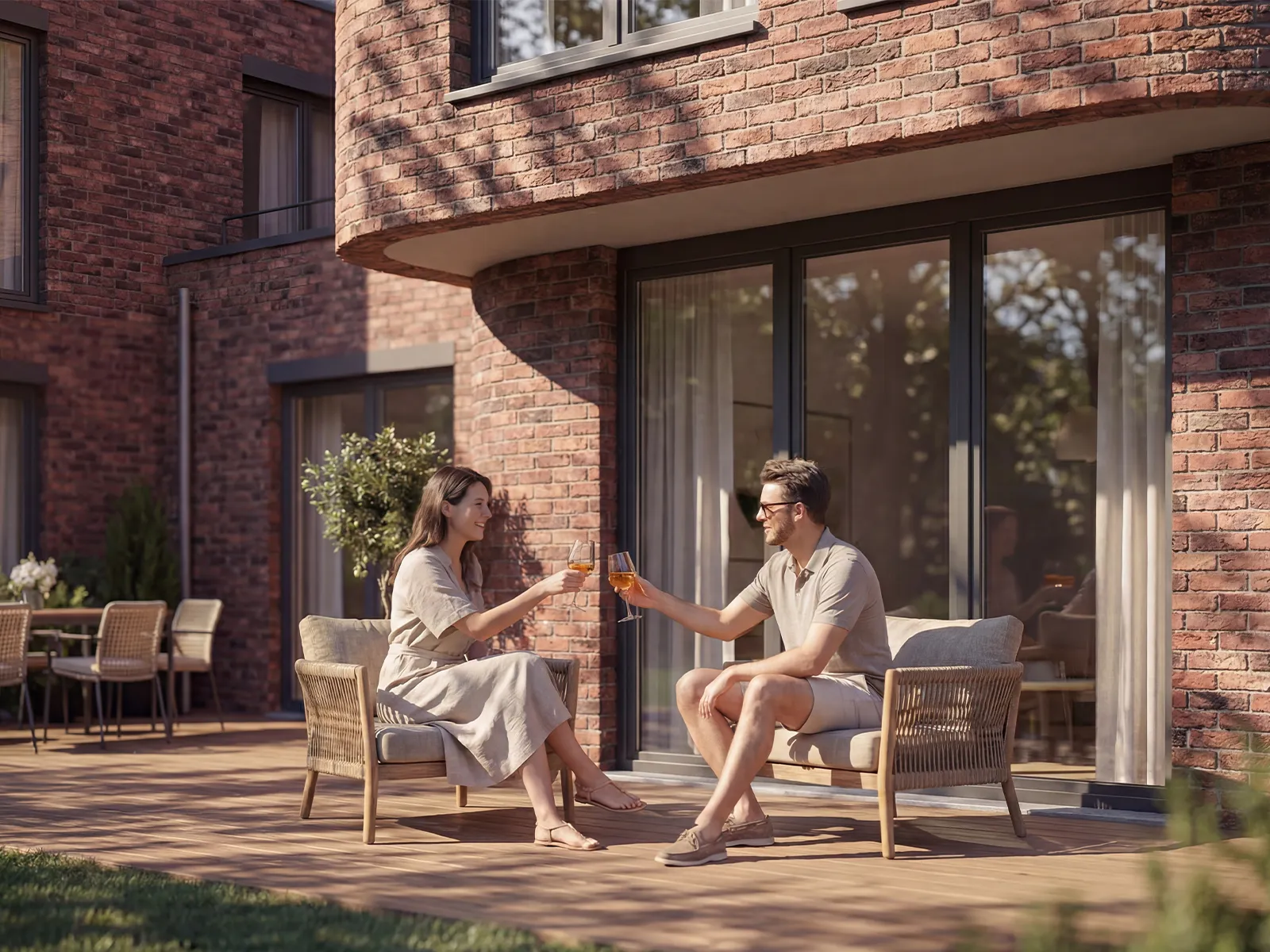 12 exklusive Eigentumswohnungen – Architekturvisualisierung, Lübeck, Sankt Jürgen